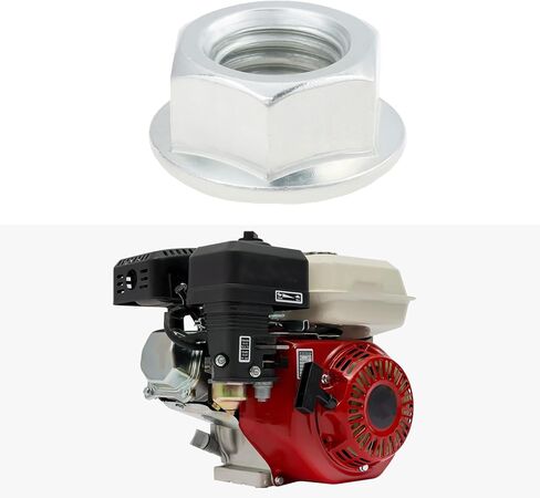 4x M14 Zinc Flywheel Flange Nut 90201-878-003 Compatible with Honda GX160 GX200 5.5HP 6.5HP Engines in Saudi Arabia