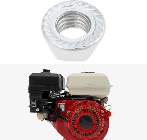 4x M14 Zinc Flywheel Flange Nut 90201-878-003 Compatible with Honda GX160 GX200 5.5HP 6.5HP Engines in Saudi Arabia