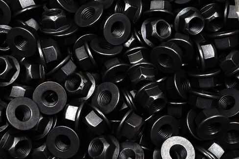 (30) Toplock Flange Nuts 5/8-11 Grade 8/G Plain Finish All Metal Locking Nut in Saudi Arabia