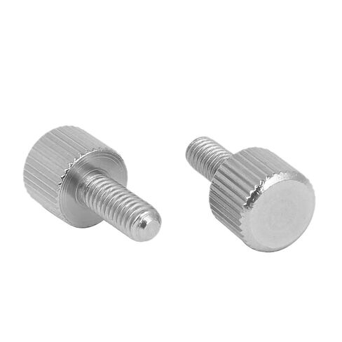 Knurled Thumb Screw, M4 x 20mm, Flat Head Knurled Thumb Screw for Computer PC Case, Flat 304 Stainless Steel Bolts Grip Knobs, Knurled Bolts Fastener Grip Thumb Screw, 5pcs in Saudi Arabia