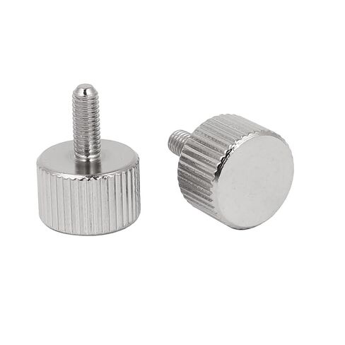 Knurled Thumb Screw, M4 x 20mm, Flat Head Knurled Thumb Screw for Computer PC Case, Flat 304 Stainless Steel Bolts Grip Knobs, Knurled Bolts Fastener Grip Thumb Screw, 5pcs in Saudi Arabia