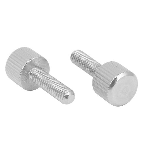 Knurled Thumb Screw, M4 x 20mm, Flat Head Knurled Thumb Screw for Computer PC Case, Flat 304 Stainless Steel Bolts Grip Knobs, Knurled Bolts Fastener Grip Thumb Screw, 5pcs in Saudi Arabia