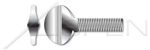 (80 pcs) 1/4"-20 X 5/8", Thumb Screws, Spade Head, No Shoulder Type B, Stainless Steel in Saudi Arabia