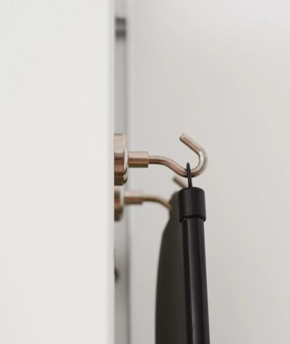 8 Pack Heavy Duty Magnetic Hooks - Powerful Magnets for Kitchen, Cabin & Outdoor Gear 0.63inch Sliver in Saudi Arabia
