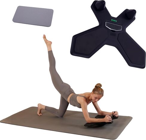 Plank Board,Wobble Balance Board for Core Workout,Push Up Board With Smart Phone Holder,Portable Pushup Board Training Equipment, Gym Accessories for Men & Women in Saudi Arabia