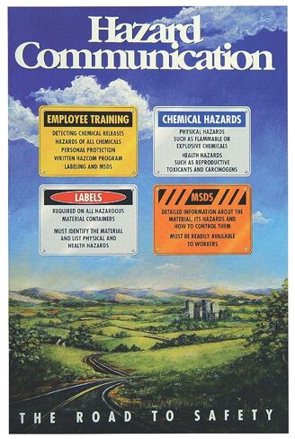 National Marker HB11 Hazardous Communications Safety Awareness Handbook in Saudi Arabia