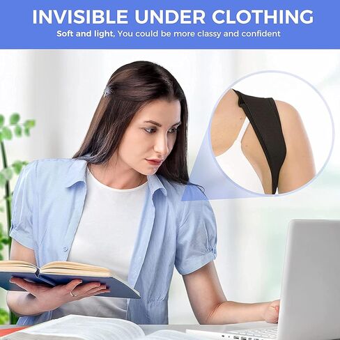 Posture Corrector for Women and Men, Back Brace Adjustable Upper Posture Support, Back Support, Comfortable Back Straightener Support for Clavicle Support, and Providing Pain Relief from Neck in Saudi Arabia
