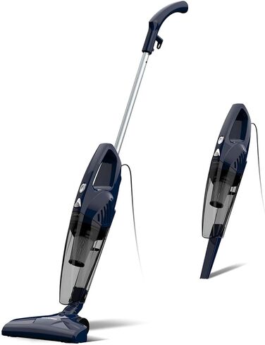 Corded Stick Vacuum Cleaner, 3-in-1 Detachable to Handheld with 180°Left-Right Steering, 14KPA Powerful Suction for Pet Hair on Hard Floors, HEPA Filter, Lightweight with 16.4ft Long Cord in Saudi Arabia