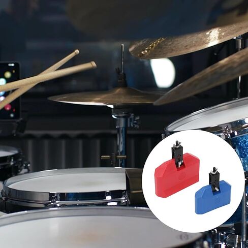 Bstinay 2PCS Plastic Percussion Block with Mounting Bracket for Latin Drum Instrument in Saudi Arabia