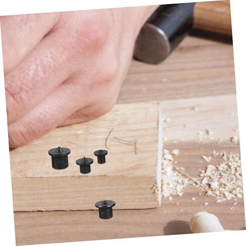 Mobestech 8Pcs Dowel Center Transfer Plugs for Precision Woodworking for Cabinet Bookshelf Assembly Easy to Use Doweling for Accurate Placement in Saudi Arabia