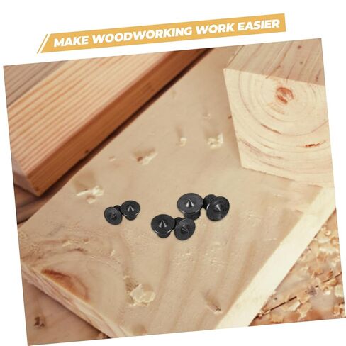 Mobestech 8Pcs Dowel Center Transfer Plugs for Precision Woodworking for Cabinet Bookshelf Assembly Easy to Use Doweling for Accurate Placement in Saudi Arabia