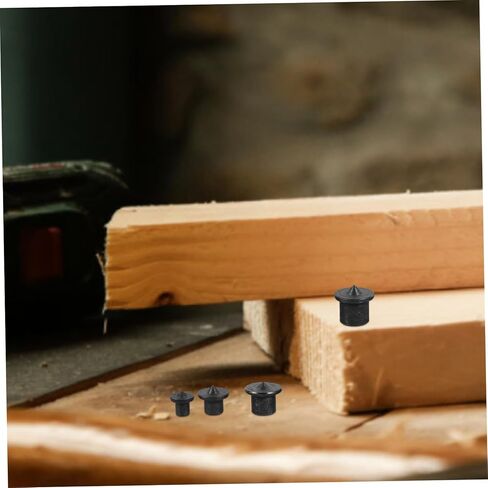 Mobestech 8Pcs Dowel Center Transfer Plugs for Precision Woodworking for Cabinet Bookshelf Assembly Easy to Use Doweling for Accurate Placement in Saudi Arabia