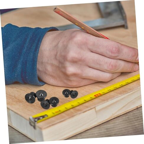 Mobestech 8Pcs Dowel Center Transfer Plugs for Precision Woodworking for Cabinet Bookshelf Assembly Easy to Use Doweling for Accurate Placement in Saudi Arabia
