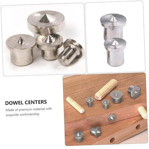 Ciieeo 16pcs Wood Dowel Panel Furniture Woodworking Tenon Drill Center Centering Drill for Hardwood Dowels in Saudi Arabia