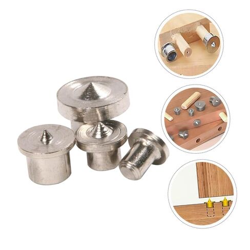 Ciieeo 16pcs Wood Dowel Panel Furniture Woodworking Tenon Drill Center Centering Drill for Hardwood Dowels in Saudi Arabia