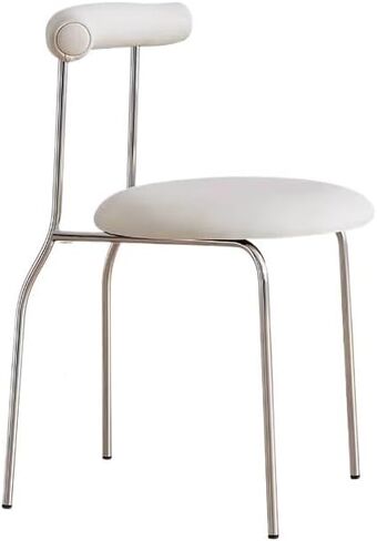 Office Chair Light Luxury Dining Chair Modern Simple Dining Table Chair Home Cafe Backrest Chair Bedroom Study Retro Chair Home Office Desk Chairs in Saudi Arabia