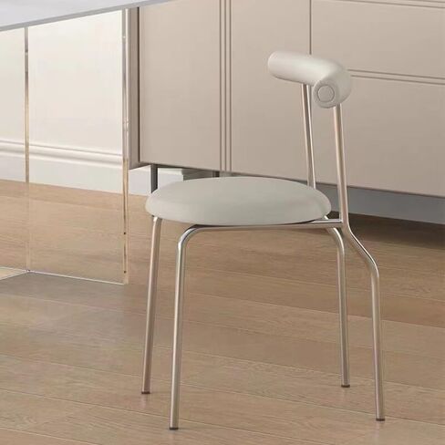 Office Chair Light Luxury Dining Chair Modern Simple Dining Table Chair Home Cafe Backrest Chair Bedroom Study Retro Chair Home Office Desk Chairs in Saudi Arabia