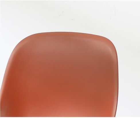 Office Chair Simple Home Dining Chair Back Chair Thickened Restaurant with Steel Legs Nordic Plastic Chair Negotiation Chair Home Office Desk Chairs in Saudi Arabia