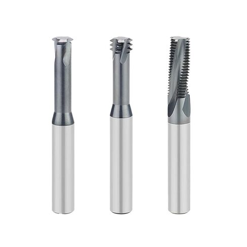 Carbide Thread Milling Cutter Single Tooth Three Teeth Full CNC Machining Center Alloy Coating(M10x1.5) in Saudi Arabia