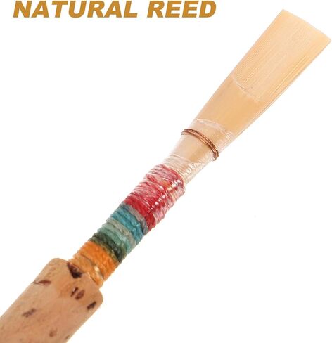 Kisangel Oboe Reed C-tone استبدال القصب المزدوج للاعبي المزمار، ملحق أداة الرياح المدمجة مع لون أسود أو أحمر عشوائي، مناسب للاستخدام الاحترافي والمبتدئين بلون عشوائي in Kuwait
