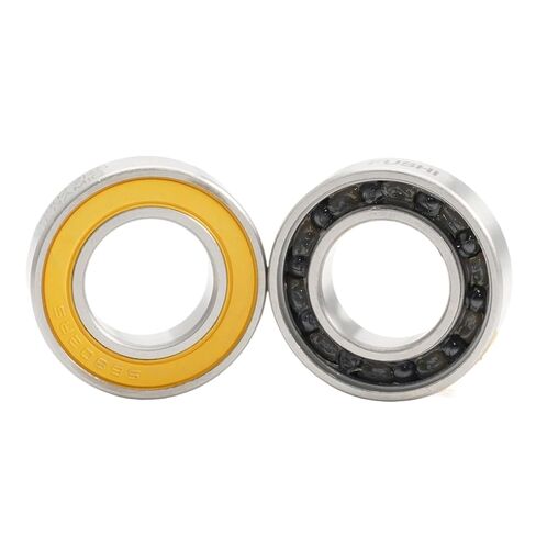 6902-2RS الفولاذ تحمل 15*28*7mm 1 قطعة ABEC-3 ل 350 دراجة محور الجبهة الخلفية محاور عجلة محمل كروي سيراميك in Saudi Arabia