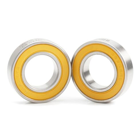 6902-2RS الفولاذ تحمل 15*28*7mm 1 قطعة ABEC-3 ل 350 دراجة محور الجبهة الخلفية محاور عجلة محمل كروي سيراميك in Saudi Arabia