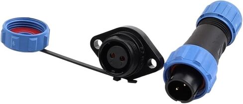 SP13 connector flange male and female socket welding type 2/3/4/5/6/7/9 pin cable connection(SP13-7F) in Saudi Arabia