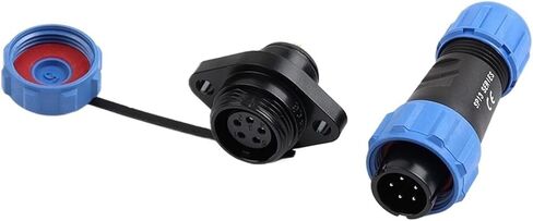 SP13 connector flange male and female socket welding type 2/3/4/5/6/7/9 pin cable connection(SP13-7F) in Saudi Arabia