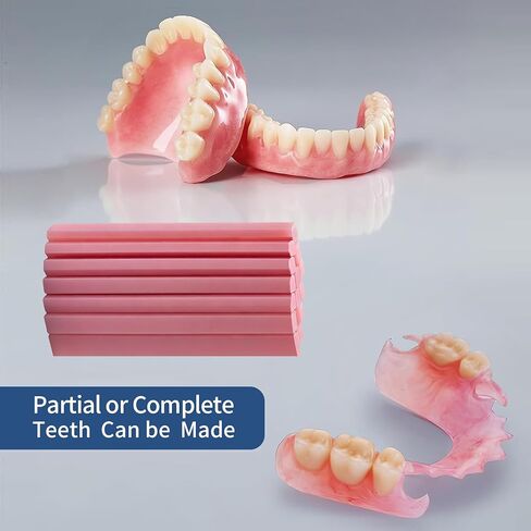 Upper & Lower Denture Reline Kit – Refit and Tighten Loose Dentures for a Secure, Comfortable Fit at Home in Saudi Arabia