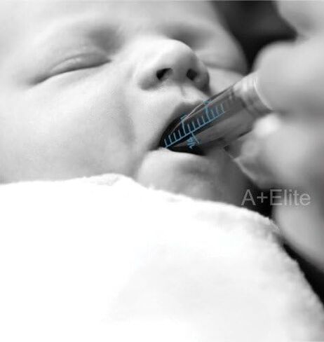 حقنة دواء سائلة عن طريق الفم من باكسا، 5 سم مكعب/5 مل 10/PK موزع جرعات طبية شفافة مع غطاء Exacta-Med BAXTER Comar خالٍ من اللاتكس in Kuwait