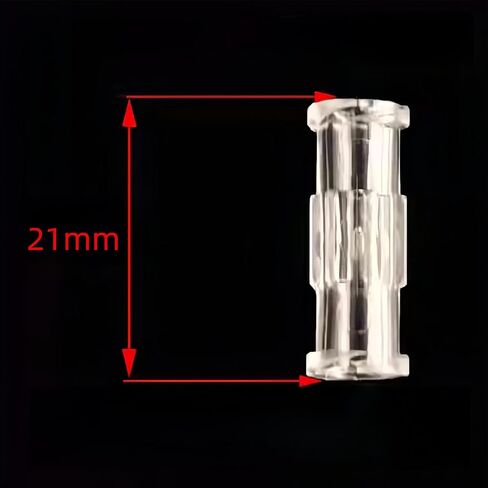 100 pk Luer Lock to Luer Lock Connector, Female Luer to Syringe Transfer Joint, Clear PC Syringe Adapter Coupler Sterile in Saudi Arabia