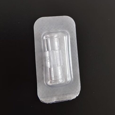 100 pk Luer Lock to Luer Lock Connector, Female Luer to Syringe Transfer Joint, Clear PC Syringe Adapter Coupler Sterile in Saudi Arabia