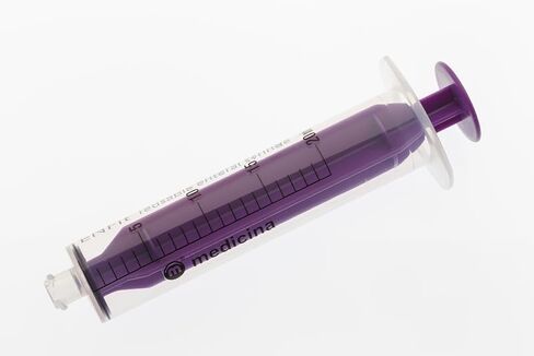 ENFit® Reusable Sterile Syringe with O-Ring - 20ml (10-pack, Individually Packaged, Purple Plunger, DEHP/Latex Free) in Saudi Arabia