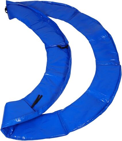 Trampoline Replacement Pad with Safety Foam Edge Guard Mat Uv-Resistant Outdoor Spring Cover Protector Easy Installation Protective Cushion for Trampolines Blue in Saudi Arabia