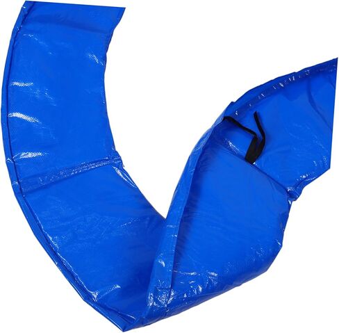 Trampoline Replacement Pad with Safety Foam Edge Guard Mat Uv-Resistant Outdoor Spring Cover Protector Easy Installation Protective Cushion for Trampolines Blue in Saudi Arabia