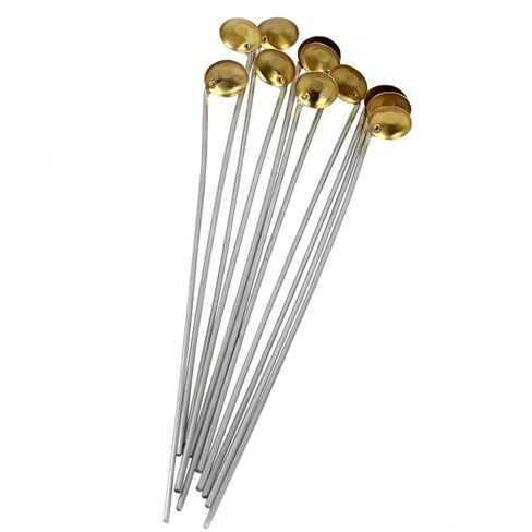 8Pcs 8.38 Inches Copper Lab Spoons Lab Sample Burning Heating Scoop Spoon with Long Handle Combustion Tools for Science Laboratory Chemistry Education Supplies Accessories in Saudi Arabia