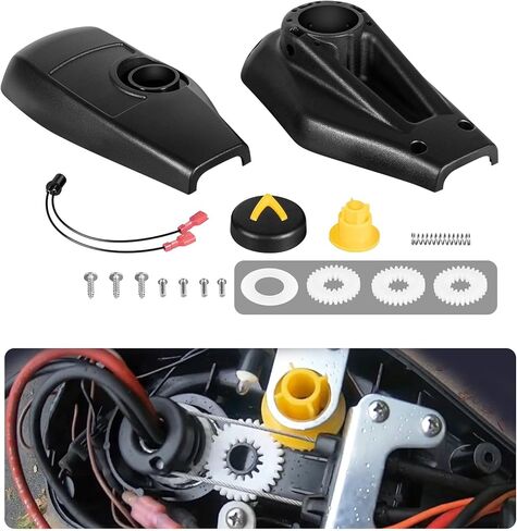 Top Cover Control Box Housing and Gear Kit Fits Fortrex & Maxxum 2280202 2282500 | Complete Replacement Kit with Gears, Springs & Hardware in Kuwait