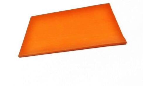 Silicone Rubber Sheet 6x10x 1/4 Thick High Temp Solid Red/Orange Grade 6" x 10" by JTS in Saudi Arabia