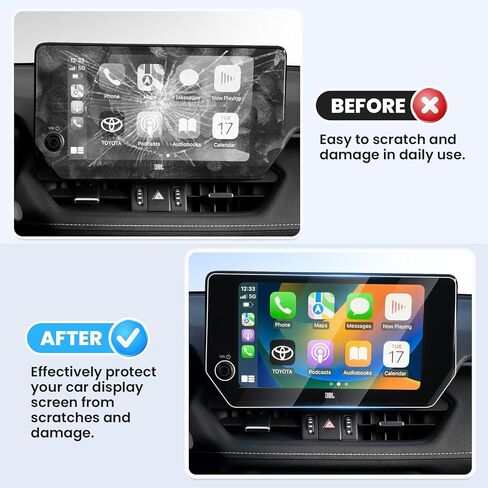 3PCS Screen Protector for 2025 2026 GMC Yukon 16.8 Inch Navigation + 11 Inch Dash + 8 Inch Rear Climate Control Screen, Tempered Glass Touchscreen Protector Navigation Screen Cover Protective Film in Kuwait