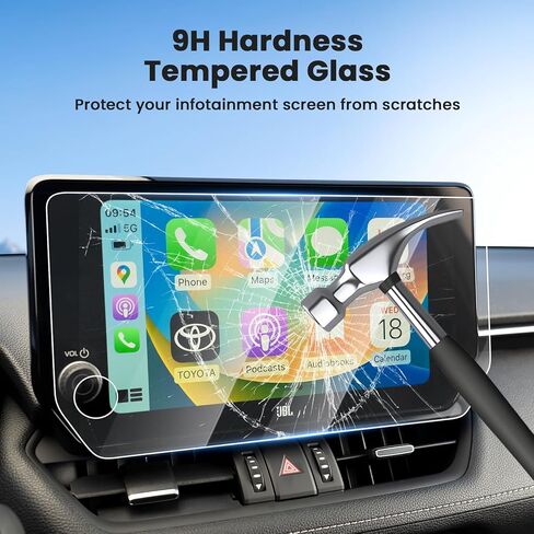 3PCS Screen Protector for 2025 2026 GMC Yukon 16.8 Inch Navigation + 11 Inch Dash + 8 Inch Rear Climate Control Screen, Tempered Glass Touchscreen Protector Navigation Screen Cover Protective Film in Kuwait