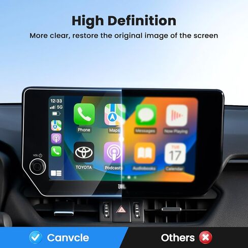 3PCS Screen Protector for 2025 2026 GMC Yukon 16.8 Inch Navigation + 11 Inch Dash + 8 Inch Rear Climate Control Screen, Tempered Glass Touchscreen Protector Navigation Screen Cover Protective Film in Kuwait