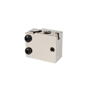 1pc Volcano Aluminum or Plated Copper Brass Heat Block for Hotend 3D Printer Extruder Heated(Copper Plated) in Kuwait