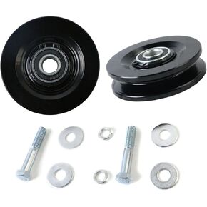 مجموعة عجلات النقل 90040 - عبوتان من قطع غيار رافعة السلم لقطع غيار رافعة السلم TranzSporter TP250 وTP400 in Kuwait