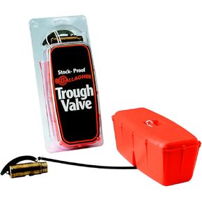 Gallagher 3/4" Brass Float Valve for Livestock Water Tanks | Submersible Trough Valve with Flexible Float Cord | Durable, Corrosion-Resistant Brass | Automatic Water Level Control for Stock Tanks in Kuwait