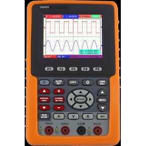 Owon HDS1021M-N سلسلة HDS راسم ذبذبات التخزين الرقمي المحمول ومقياس رقمي متعدد، 20 ميجاهرتز، قناة واحدة، معدل عينة 500 مللي ثانية/ثانية مع تسجيل الموجي وإعادة التشغيل، وظائف FFT in Kuwait