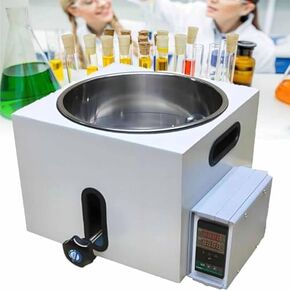 2L/3L/5L Digital Thermostatic Water Bath, Stainless Steel Lab Heating Equipment, Precise Temperature Control, Adjustable Inner Tank for Chemical Engineering & Scientific Research in Kuwait