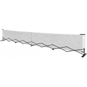 مجموعة شبكة محمولة قابلة للسحب بطول 22 قدمًا مع إطار معدني ثابت، تجميع مجاني وحقيبة حمل للممرات الخلفية in Kuwait