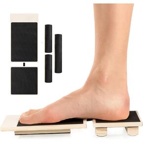 Enmja Ankle Balance Board, Foot Strengthener Exerciser for Sprained, Foot Stability Trainer, Single Leg Foot Stretcher, Posture Corrector, Physical Therapy for Plantar Fasciitis Relief in Kuwait