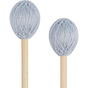 Marimba Mallets (2-Pack) Yarn Heads with Beech Wood Handle Keyboard Percussion Accessories for Xylophone Glockenspiel Vibraphone Ideal for Beginners Students and Music Lovers Purple in Kuwait