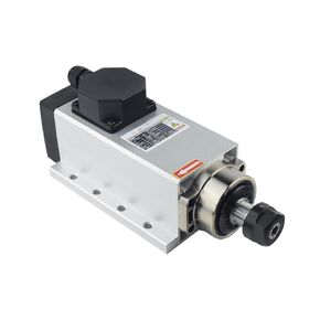 2.2KW air-Cooled Square Spindle Motor ER20 220V/380V runout 0.01mm 4-Piece Bearing Spindle(380V) in Kuwait